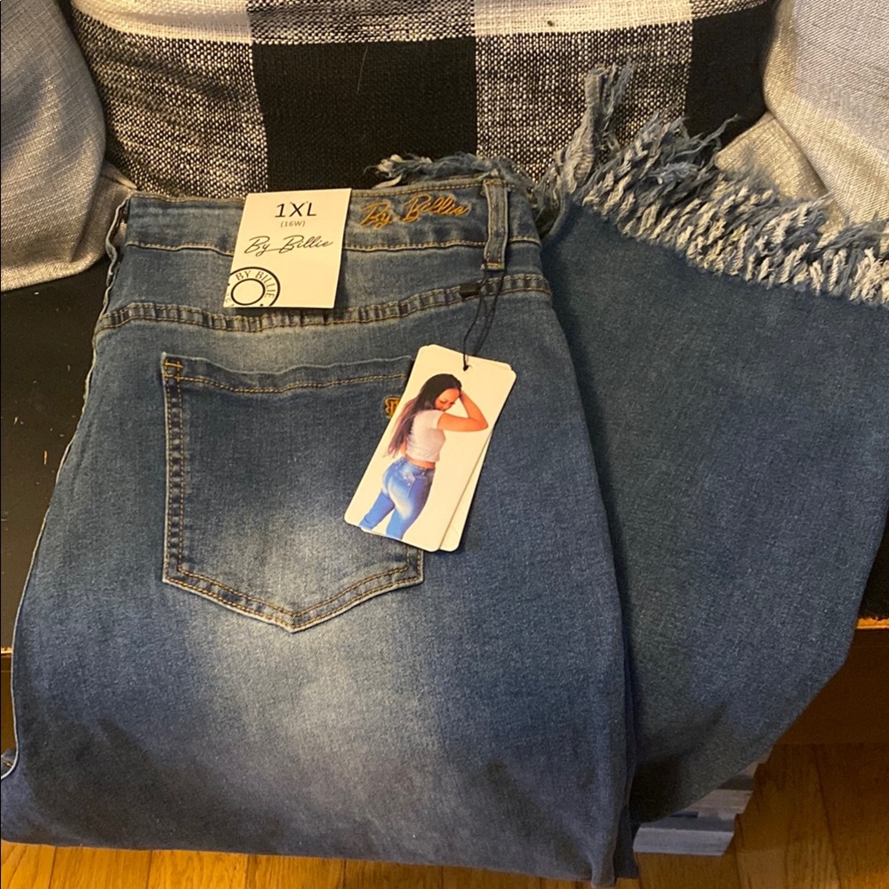 Blue Skinny Jeans 1XL